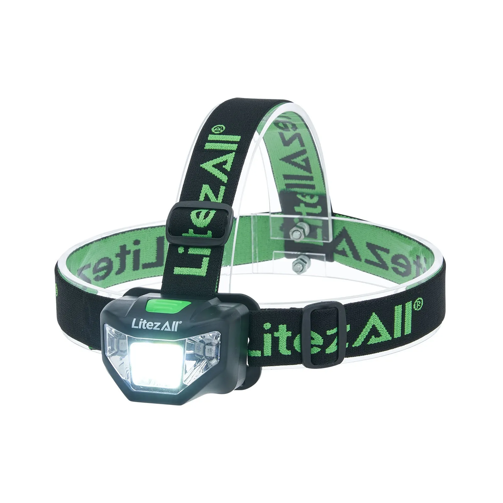 LitezAll Rechargeable Quattro 4 Mode Headlamp