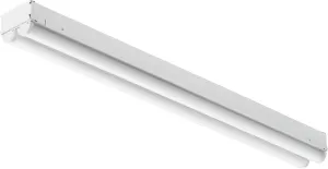Lithonia Lighting 2 Light LED Strip Light, 2 Foot LED Ceiling Lighting Fixture, 2500 Lumens, 4000K, 80CRI, 20W, Kitchen and Garage Use (MNSL L24 2LL MVOLT 40K 80CRI M6)