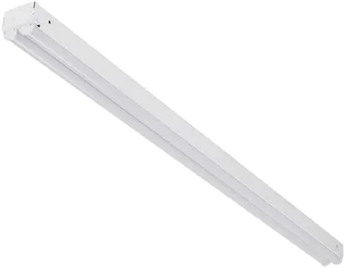 Lithonia Lighting 2 Light LED Strip Light, 2 Foot LED Ceiling Lighting Fixture, 2500 Lumens, 4000K, 80CRI, 20W, Kitchen and Garage Use (MNSL L24 2LL MVOLT 40K 80CRI M6)