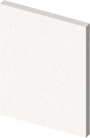 Lynn Manufacturing 1” Thick 12" x 16" 2300F Ceramic Fiber Board Fireproof Insulation