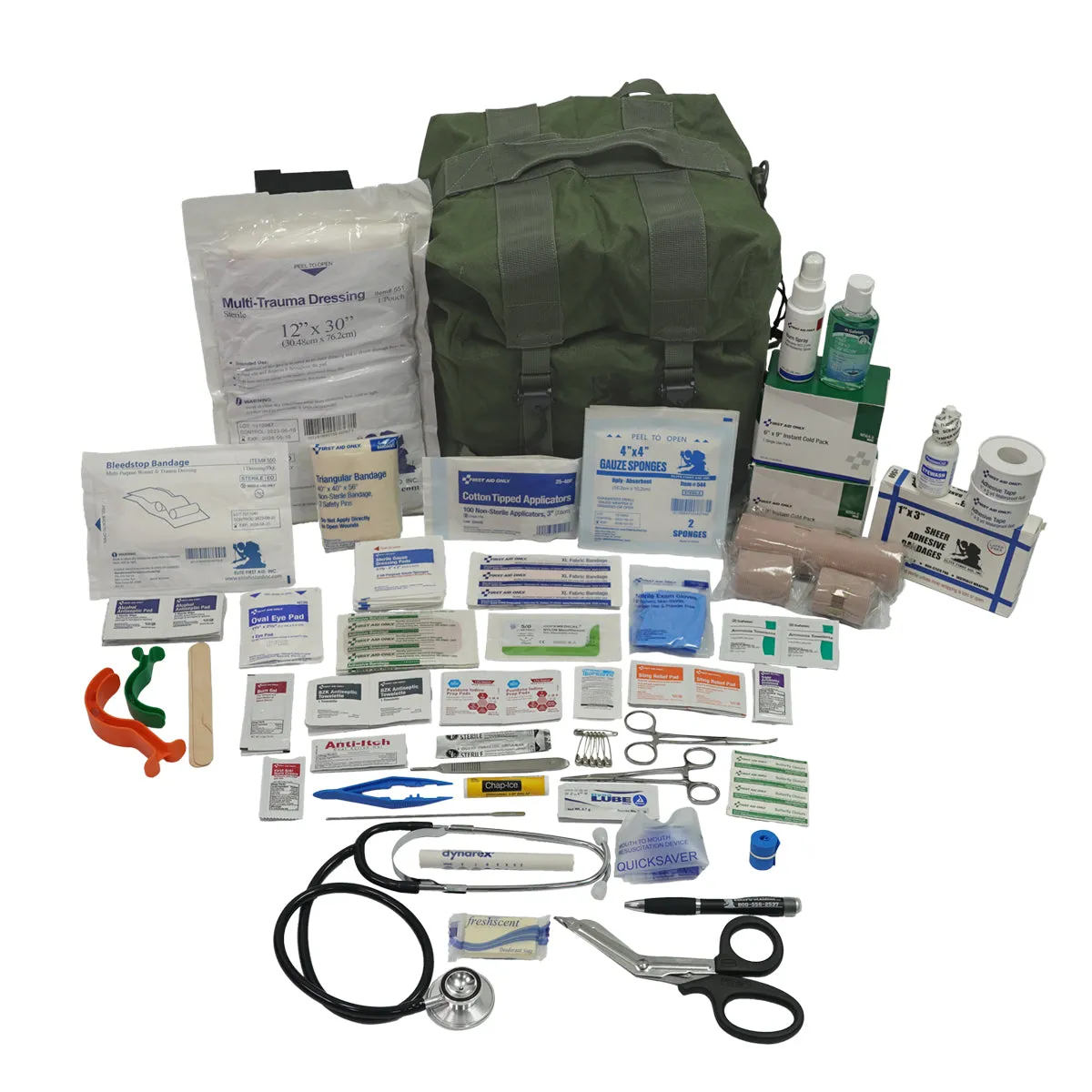 M-17 Medic First Aid Backpack - Olive Drab