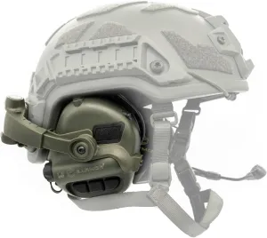 M32X Tactical Headset for Helmet with ARC Rail Helmet Mount Adapters - Noise Canceling Headphones for Shooting & Hunting Earmuffs