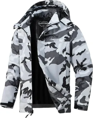 Mens Lightweight Waterproof Hooded Rain Jackets Casual Fall Spring Big and Tall Jacket Raincoat Windbreaker Outdoor Gear