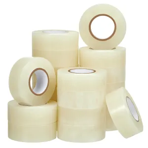 Meooeck 20 Roll Hockey Sock Tape Multipurpose Cloth Tape Roll Strong Adhesive Stick Shin Pad Sports Gifts for Gear Accessories Equipment, Easy to Apply Stretch(Clear White)