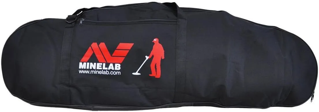 MINELAB Large Black Padded Detector Carry Bag for Metal Detector