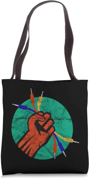 Modular Gear Eurorack Synthesizer Analog Modules Tote Bag