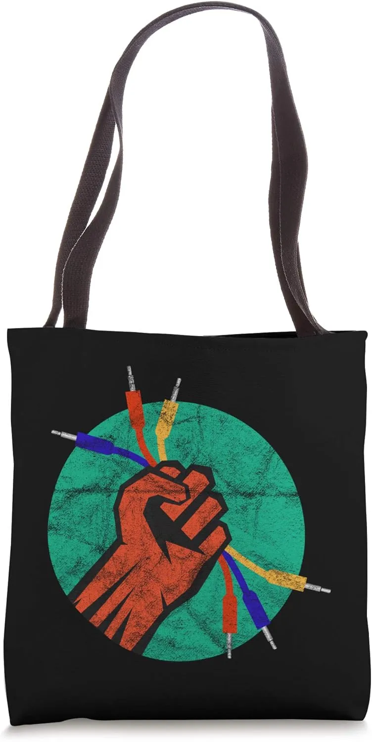 Modular Gear Eurorack Synthesizer Analog Modules Tote Bag