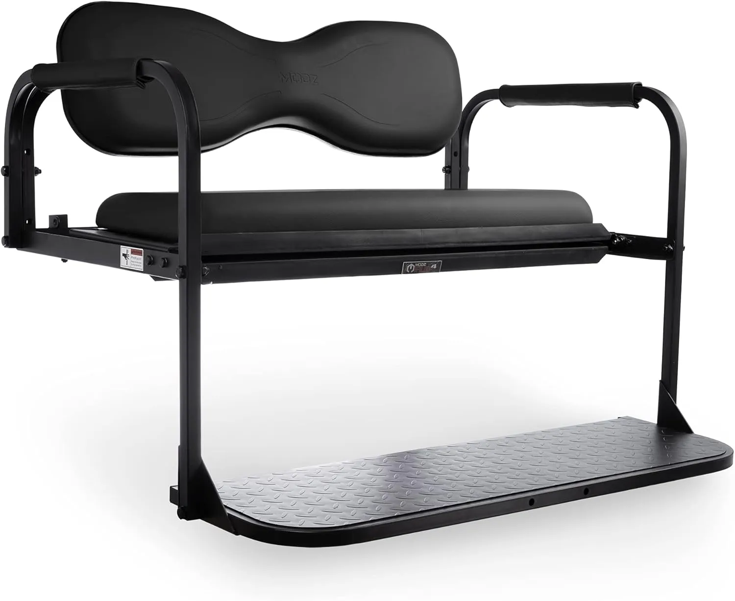 MODZ® Flip4 Club Car Precedent Golf Cart Rear Seat Kit – Black