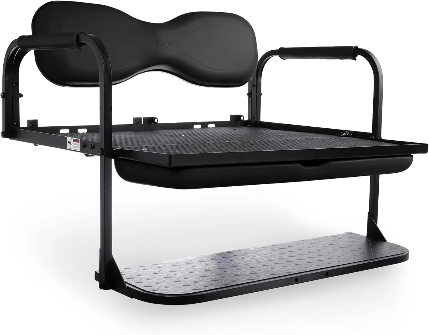 MODZ® Flip4 Club Car Precedent Golf Cart Rear Seat Kit – Black