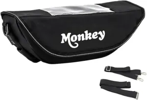 Motorcycle Accessory Waterproof And Dustproof Handlebar Storage Bag Navigation Bag For Honda Monkey 125 Monkey 125Z (Color : Logo)