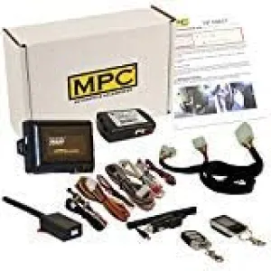 MPC Complete 2-Way LCD Remote Start Keyless Entry Kit w/T-Harness for 2011-2013 Hyundai Elantra Key-to-Start ONLY - Firmware Preloaded