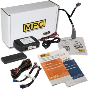 MPC Remote Start with Smartphone Control Compatible with 2019-2023 Chrysler 300C - T-Harness - Smartphone or Factory Key Fob Activated - FlashLink Updater