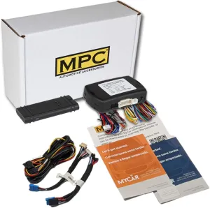 MPC Remote Starter with Smartphone Control Compatible with 2008-2013 Toyota Highlander |Gas| |Push to Start| Factory Key Fob Activated - Firmware Preloaded