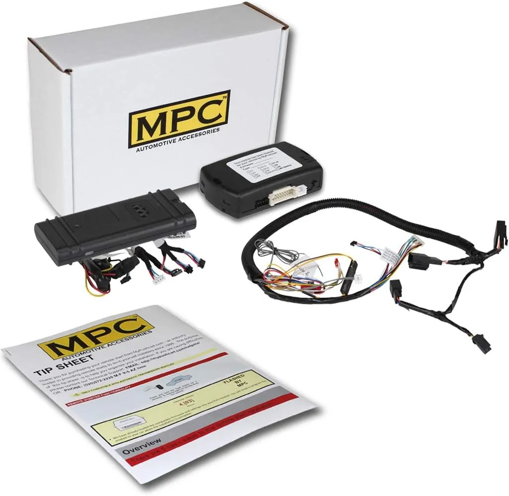 MPC Smartphone or OEM Remote Activated Remote Start Kit Compatible with 2011-2016 Ford F-350 - with T-Harness - Firmware Preloaded