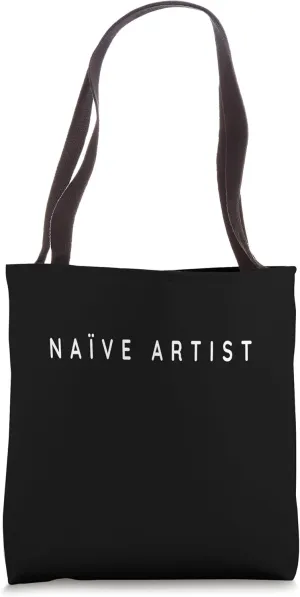 Naive Painters Hobby / Modern, Contemporary Font Tote Bag