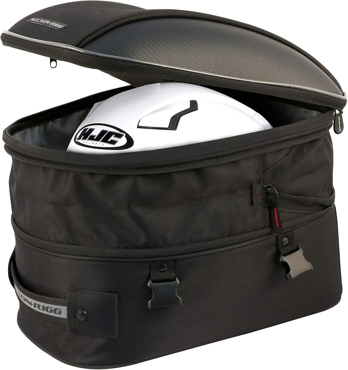 Nelson Rigg CL-1060-ST2 Black Commuter Tour Motorcycle Tail Bag
