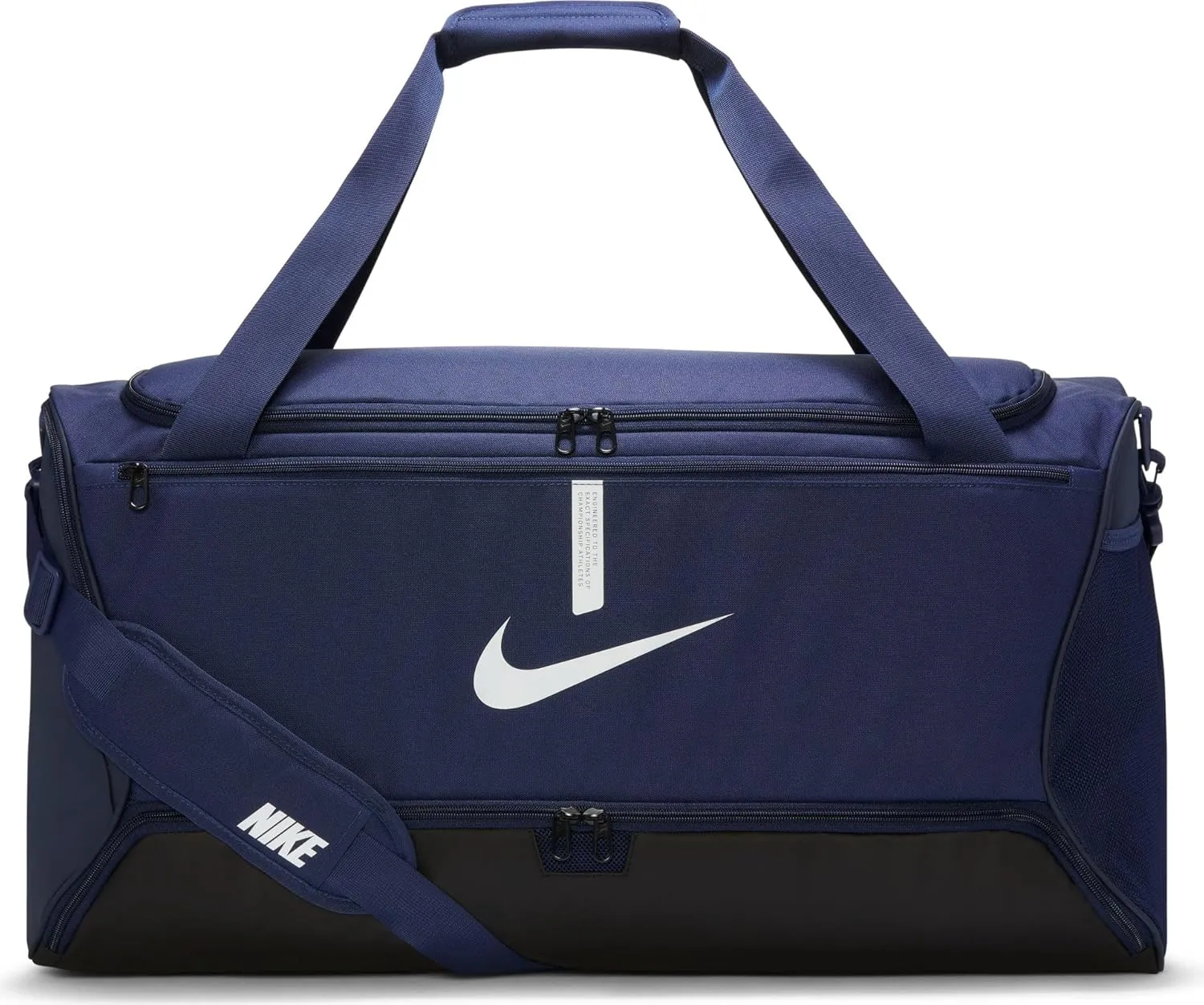 Nike Women's Gym Bag - Black/Black/White - XS