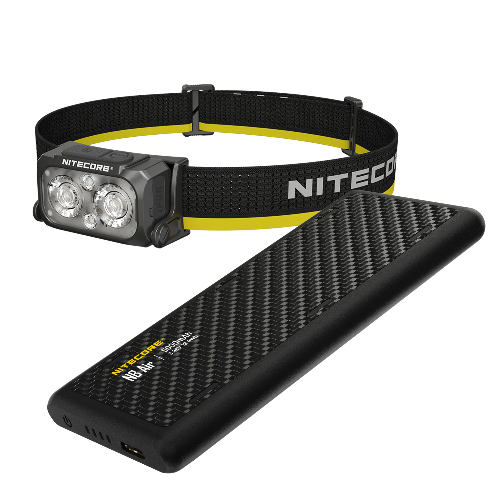 Nitecore NU25 MCT Headlamp with NB Air Power Bank