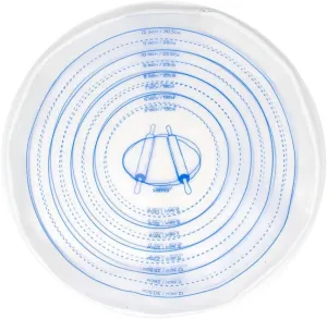 Norpro Silicone Pie Crust Dough Rolling Bag, Non-Stick Mess Free, Easily Roll Out 5" to 12" Crusts