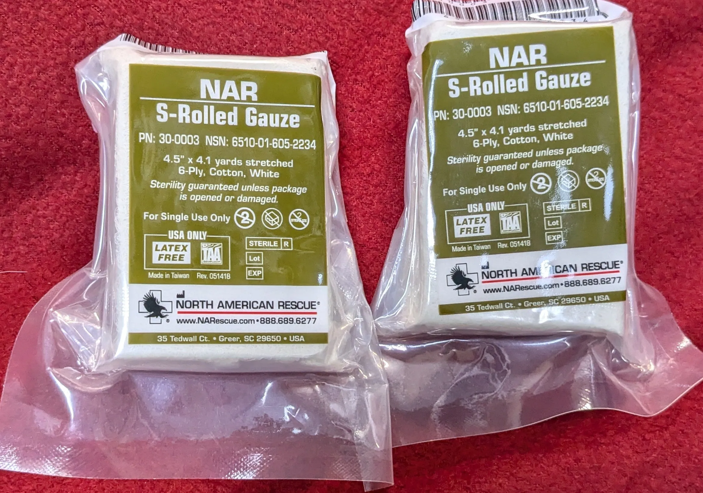NOS North American Rescue First Aid Squad Kit CCRK  (25APR14)