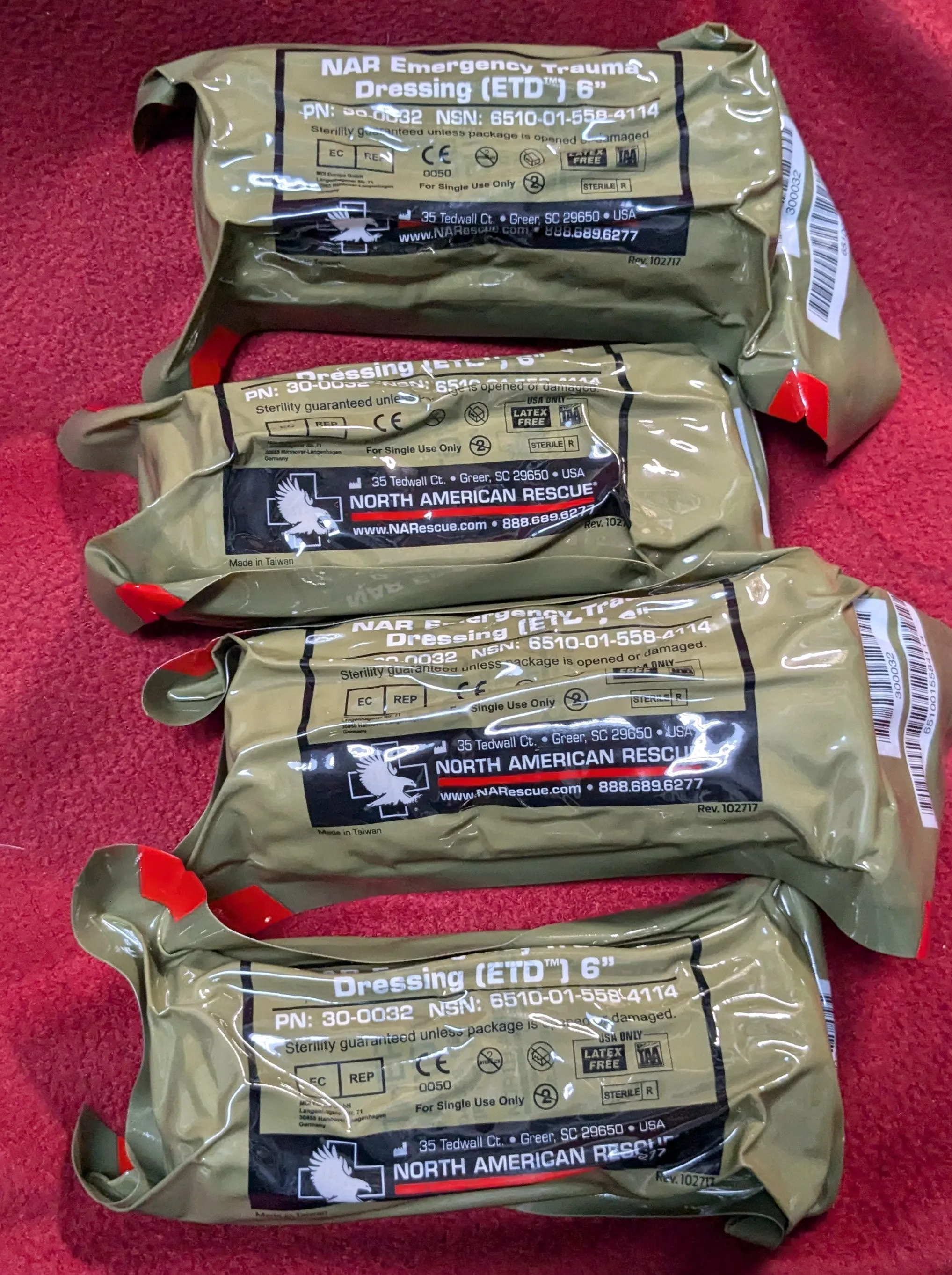 NOS North American Rescue First Aid Squad Kit CCRK  (25APR14)