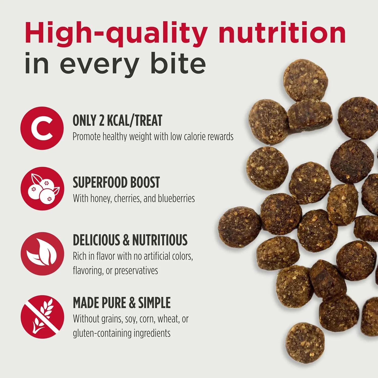 Nulo Freestyle Salmon Flavor Healthy Dog and Puppy Training Treats, 16 Ounce Pouch