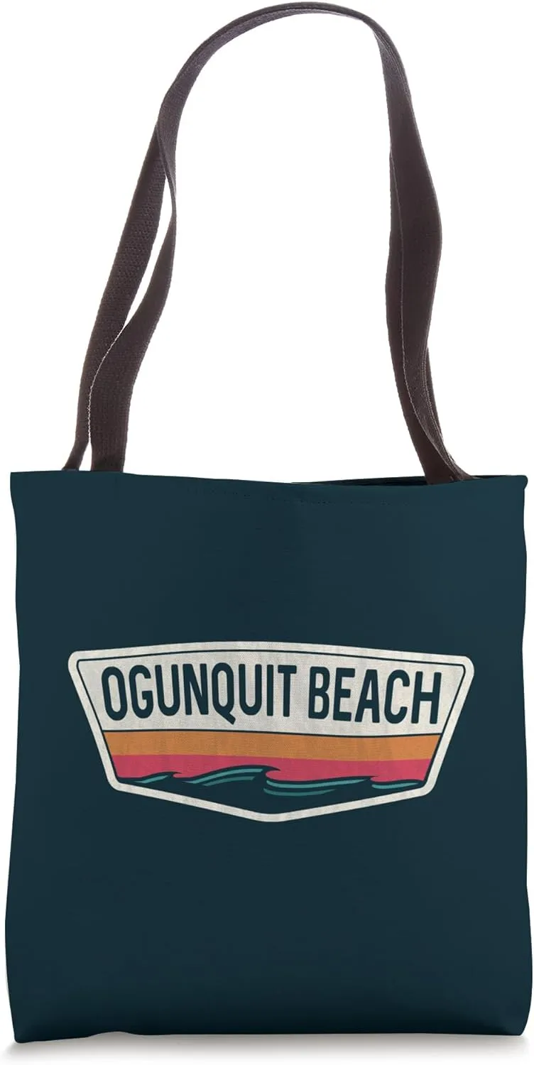 Ogunquit Beach Maine - Ogunquit Beach ME Shield Tote Bag