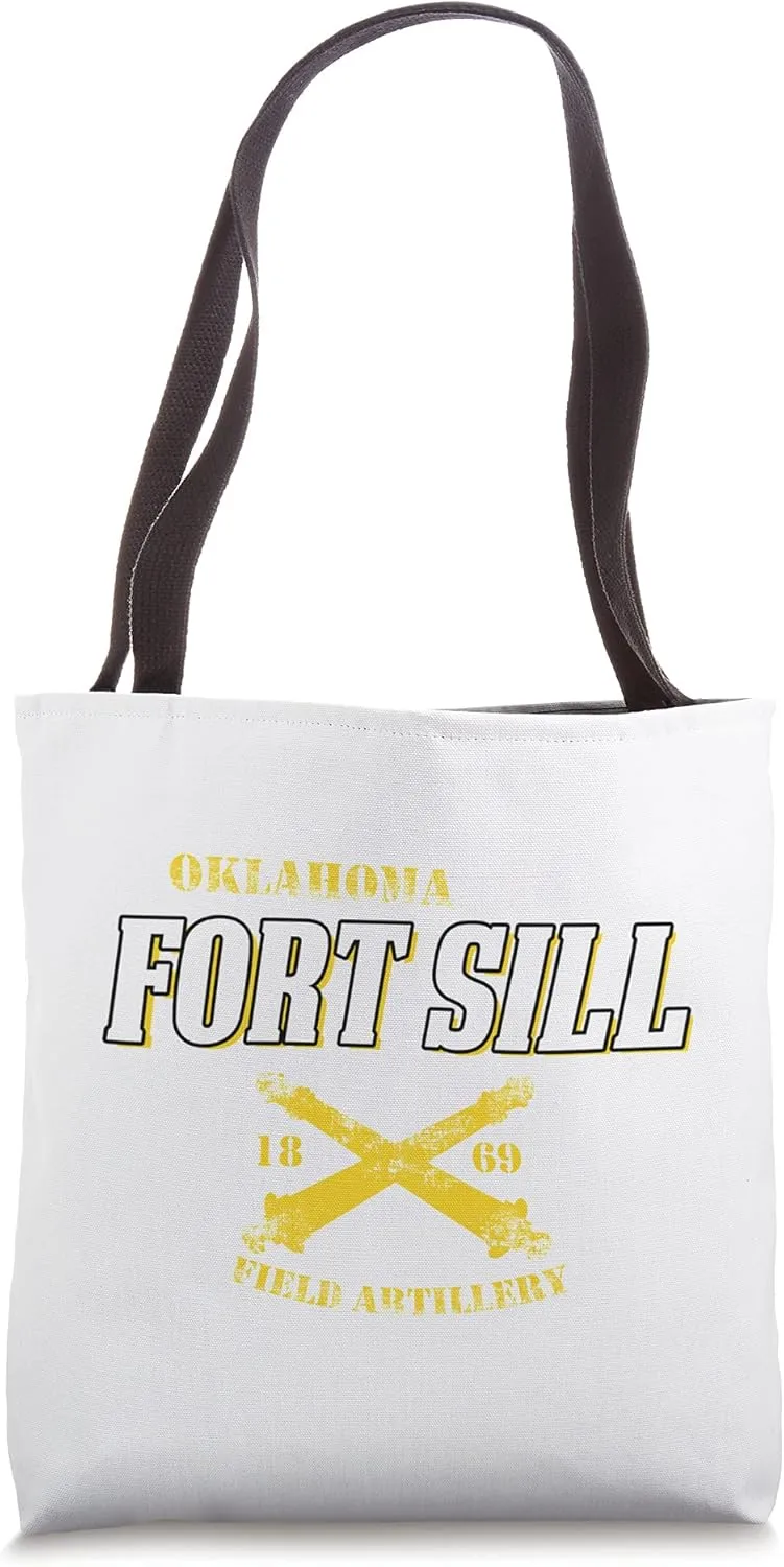 OKLAHOMA FORT SILL 1869 FIELD ARTILLERY Tote Bag