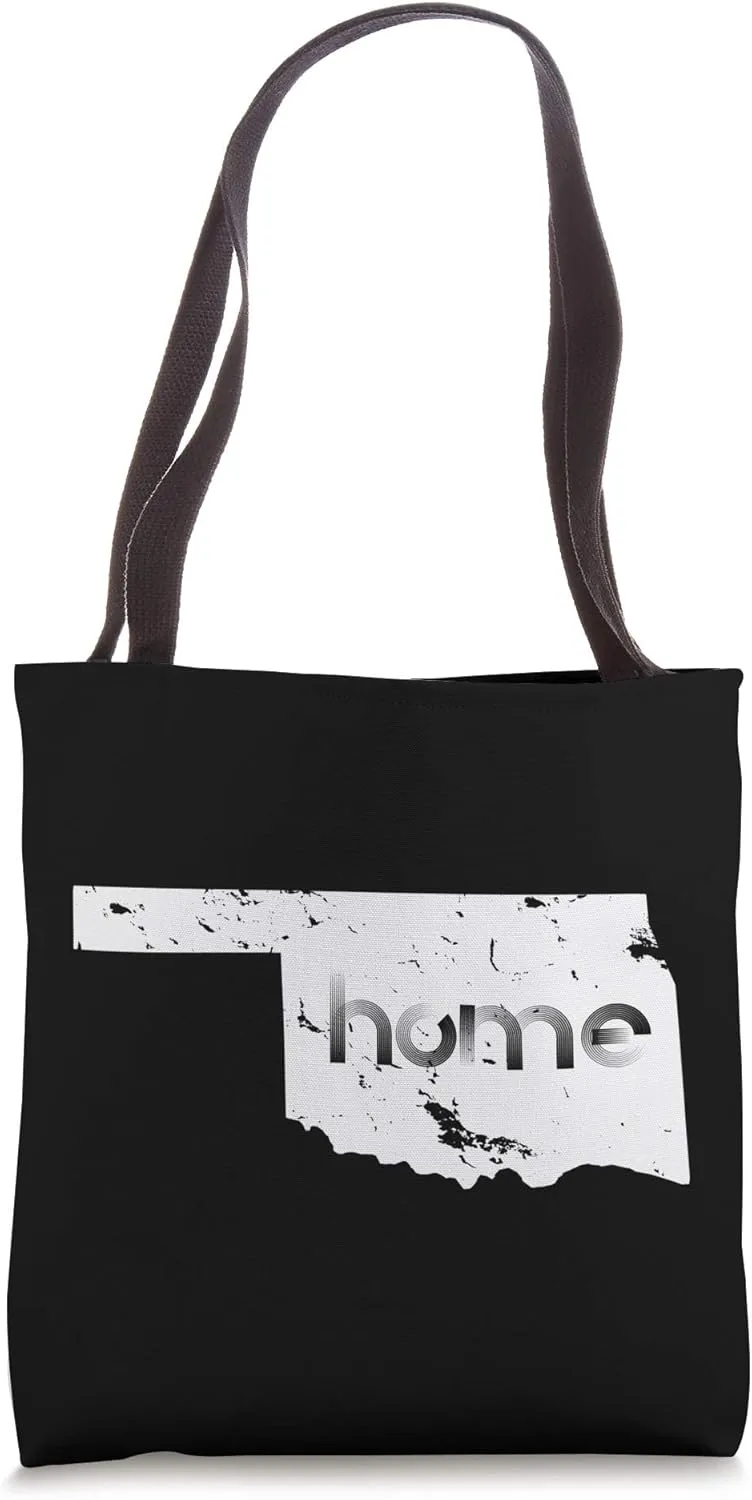 Oklahoma is Home Vintage Tote Bag