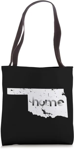 Oklahoma is Home Vintage Tote Bag