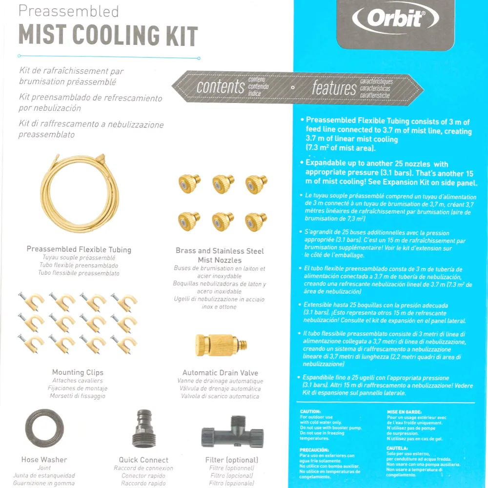 Orbit Arizona Kool Kit Mist Cooling Systems