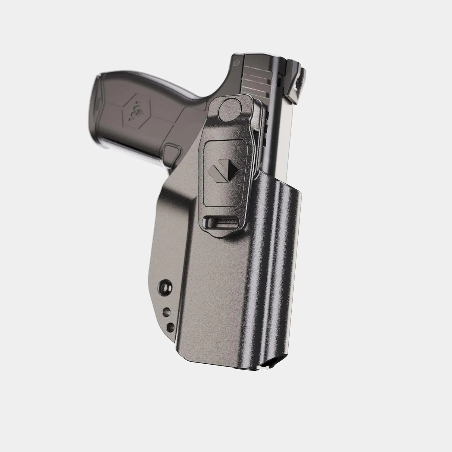 Orpaz EVO IWI Masada Slim Holster, Dual-Carry Holster That Provides Multiple Options to Suit Your Needs - IWB or OWB - Will Secure Your Handgun with a Tactical Appearance