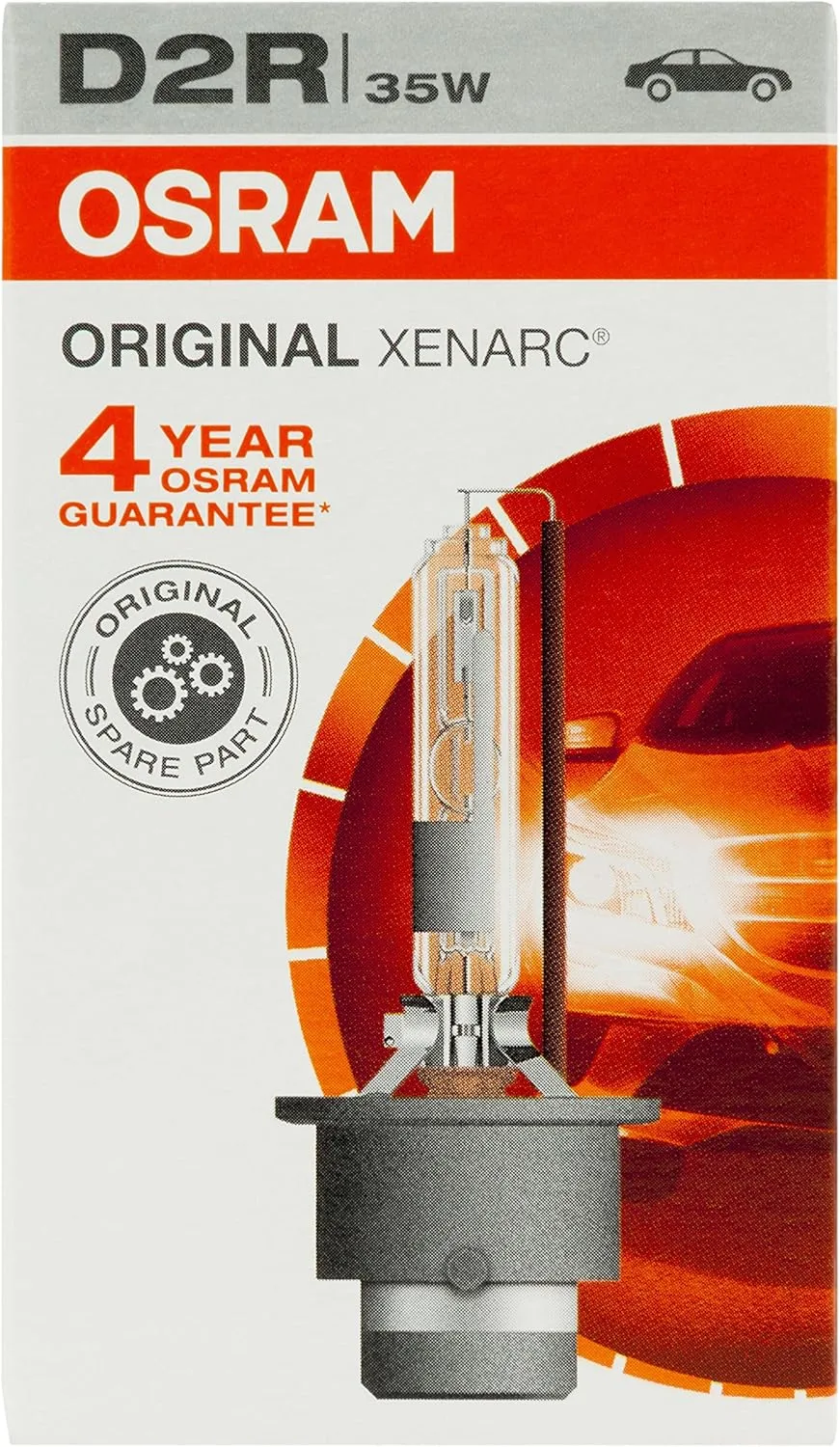OSRAM XENARC ORIGINAL D2R xenon headlamp bulb 66250  100% 4150K 1 piece in folding box