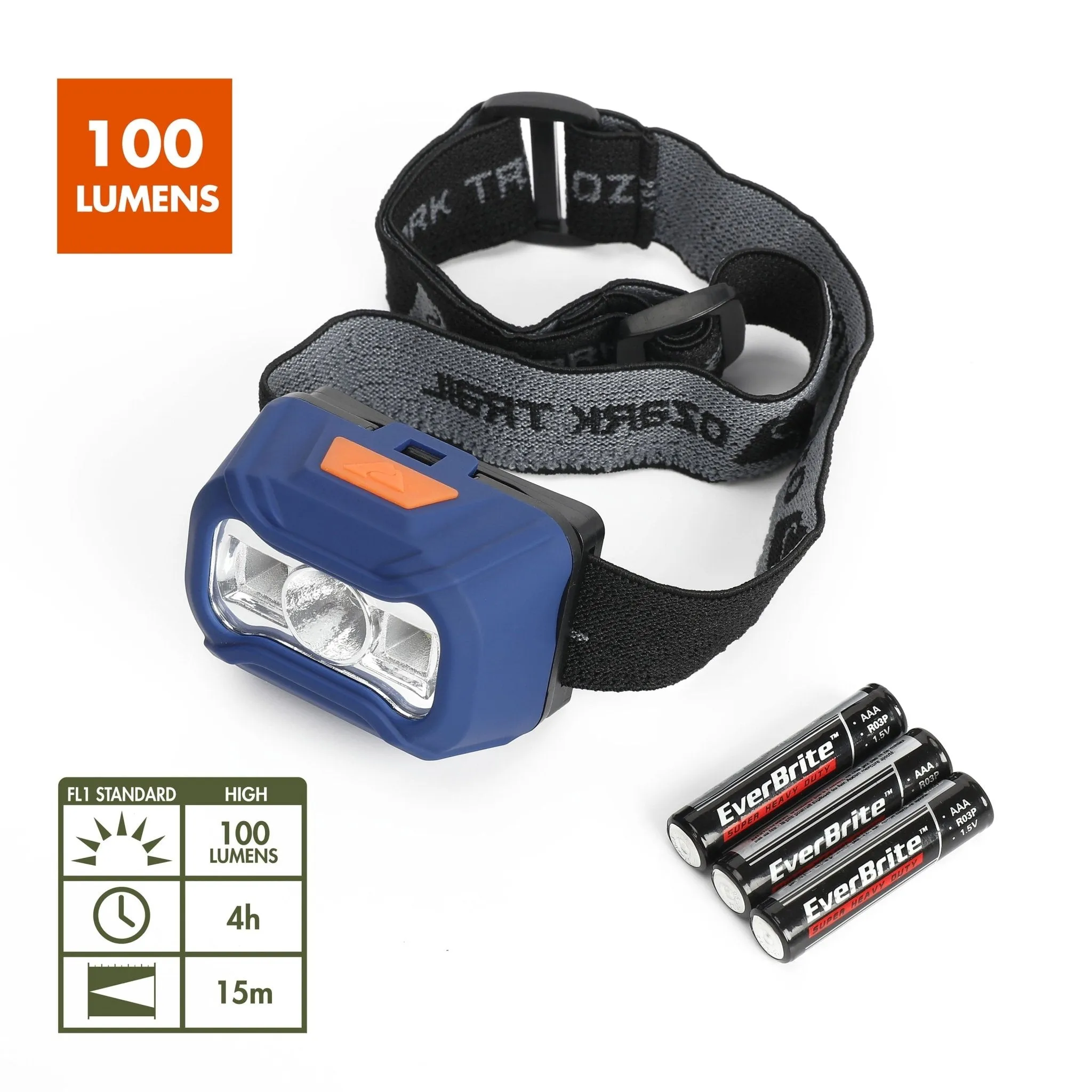 Ozark Trail 100-Lumen LED Headlamp - Blue, Model 31639