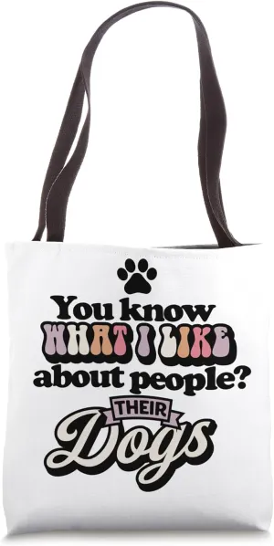 Paws and Reflect: Canine Companionship Appreciation Tote Bag