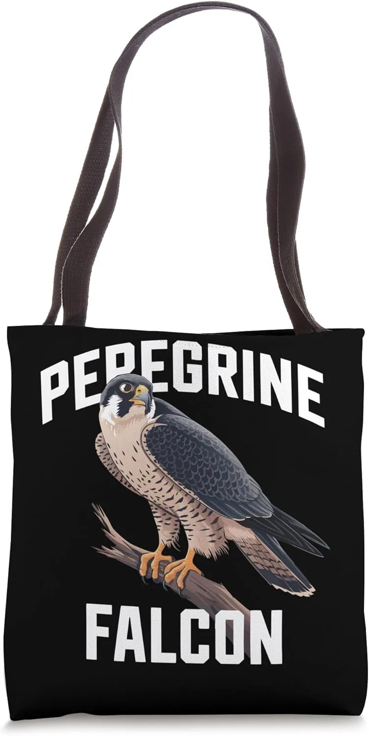 Peregrine Falcon Falconer Tote Bag