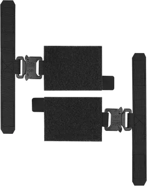 PETAC GEAR 2 PCS Tactical Cummerbund Adapters,Metal Buckle Kit Laser Cut Quick Release Set up with for FCPC FCSK V5 3AC Cummerbunds