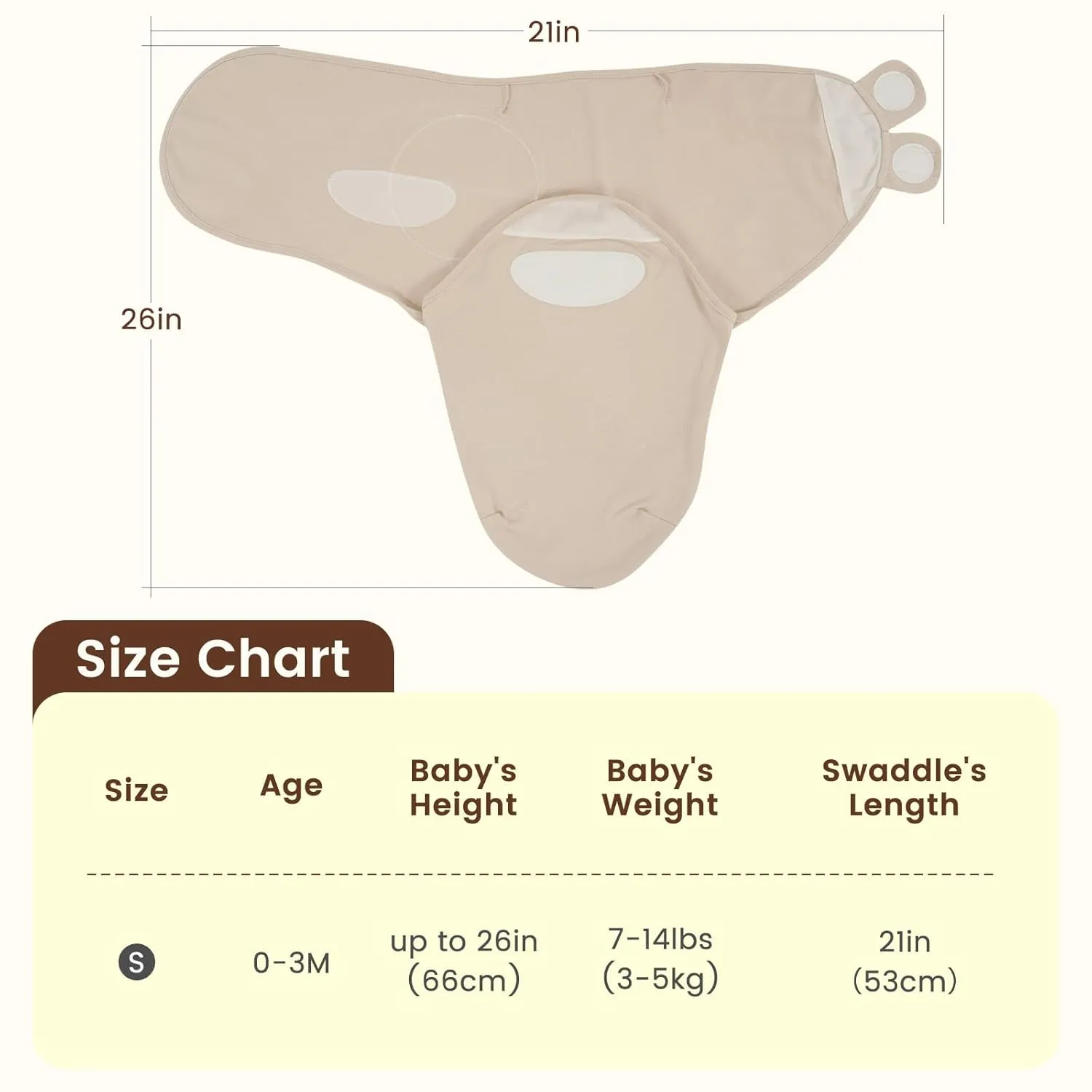 PHF 100% Cotton Baby Swaddle Sleep Sacks for Newborn, 3 Pack Soft Breathable Baby Swaddle Sack 0-3 Months for Boys Girls, Easy Adjustable, Blanket Wrap, Newborn Essentials (Woodland)