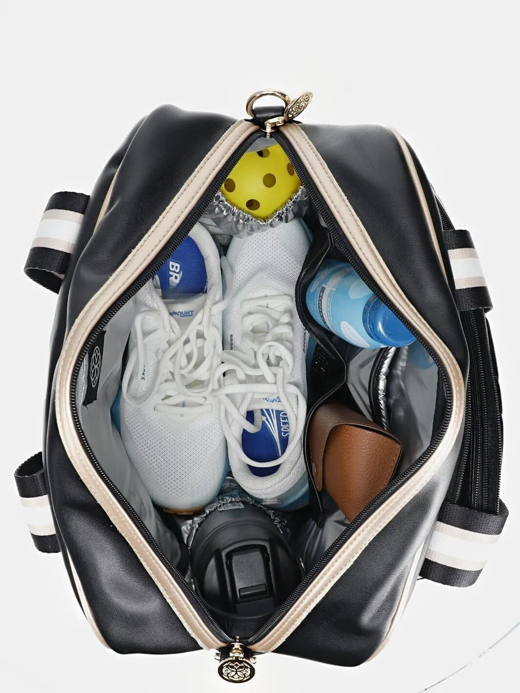 Pickleball Bag - Large Pickleball Tote Bag with Zipper & Shoulder Strap for Pickleball Racquet
