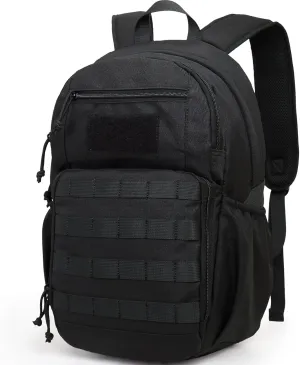 Pickleball Bag, Tactical Pickleball Backpack for Women and Men, 25L Molle Pickle Ball Equipment Bag with Fence Hook Fits 5 Pickle Ball Paddles & Pickleballs Accessories, Bags Only