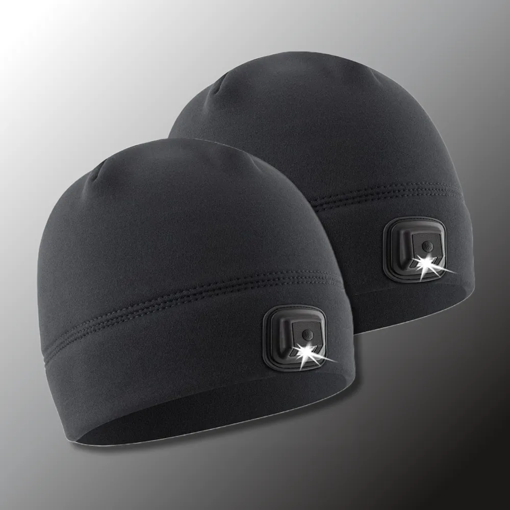 POWERCAP 3.0 Lighted Headlamp Fleece Beanies Rechargeable LED - 150 Lumens