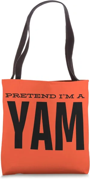 Pretend I'm A Funny Yam Halloween Party Costume Tote Bag
