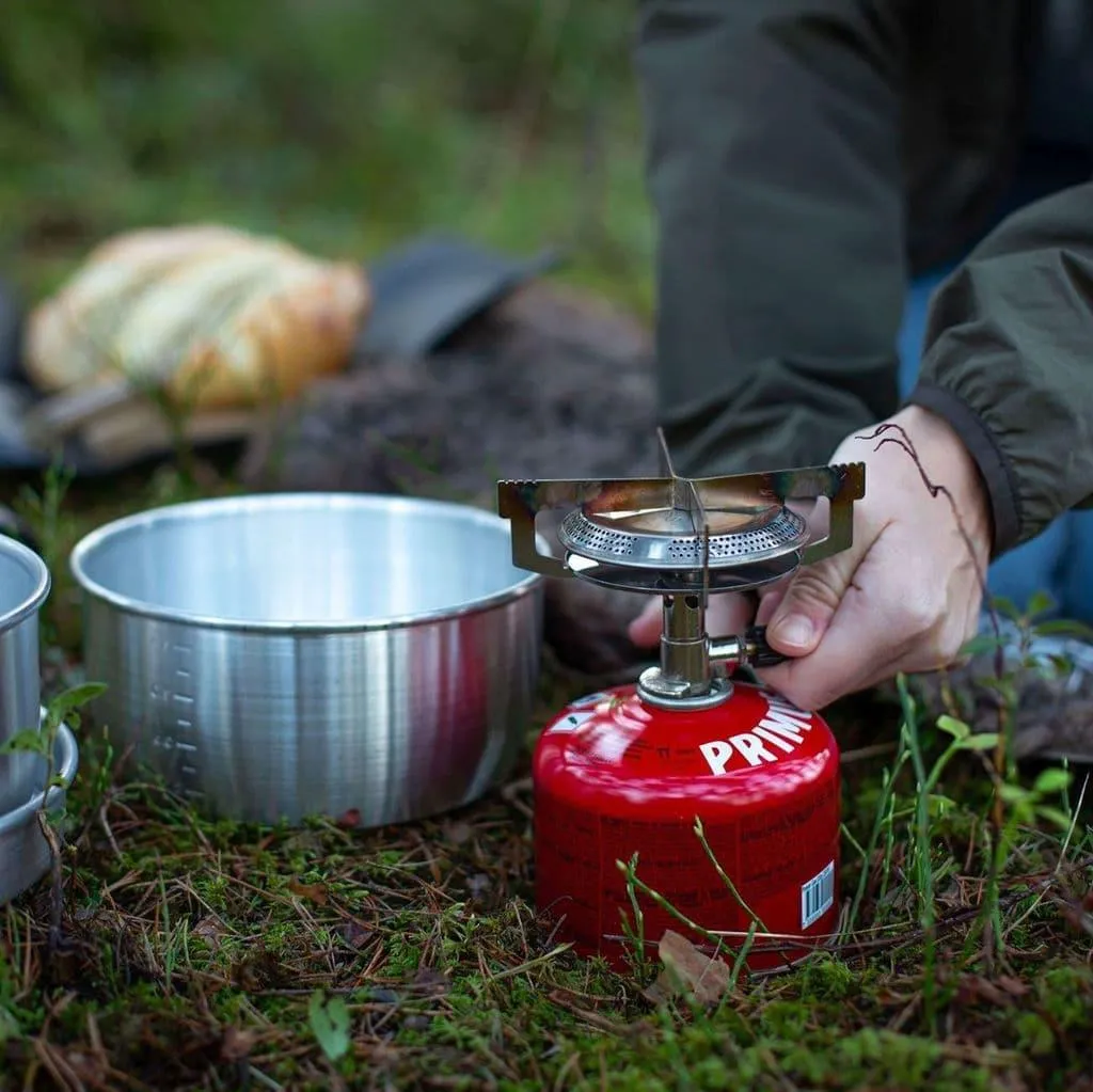 Primus Mimer Stove compact propane burner camping hiking bushcrafting Kitchener