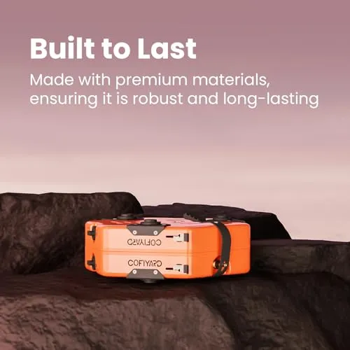 Propane 2 Burner Camping Stove w/ Carrying Bag,Portable Folding Stove