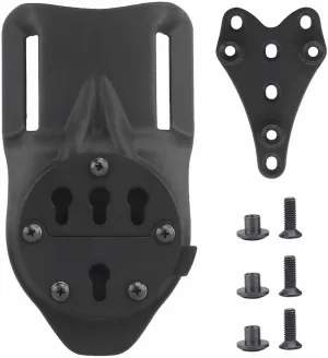Quick Connect Mounting System Set with Tactical Holster Mount Adapter, Universal Mount Platform Base Adapter Quick Release Holster Accessorie