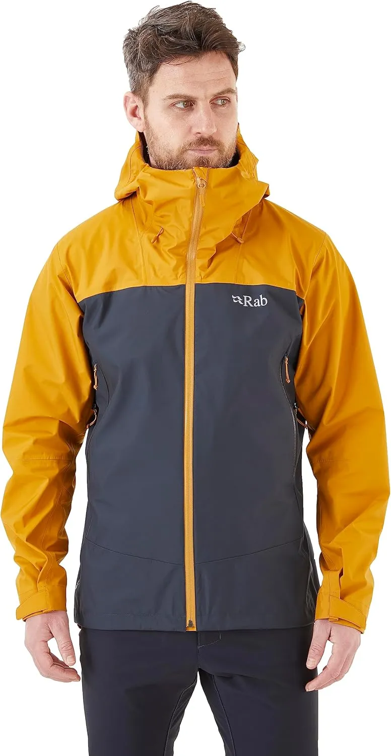 Rab Men's Arc Eco Waterproof Breathable Jacket for Hiking and Skiing