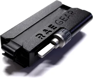 RAE Gear Sheath Compatible with Leatherman BIT KIT   RATCHETING Extender with Universal Belt Size & ROTATABLE Belt Clip (bit Kits and Extender NOT Included)