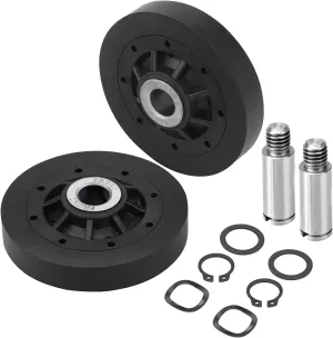 RB170002 ADE30RGS171TW01 speed queen Dryer Roller Kit for Some alliance and speed queen Dryers ADE32FSS431AN01, ADE3SRGS177TW01,Replace#3447593 AP5186795 PS12220620 EAP12220620