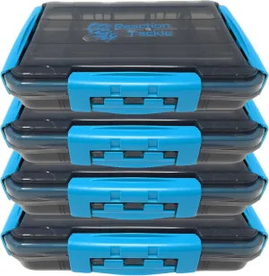 Reaction Tackle Ultimate Tackle Box Trays: Boxes to Organize and Store in Your Fishing Tackle Bag! for Anglers on The Go - 3600 Tackle Tray and 3700 Tackle Trays - 3-Clip Waterproof Tray