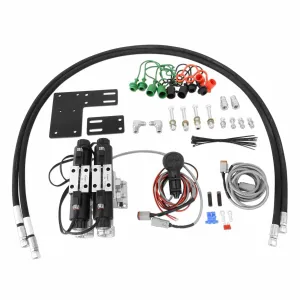 Rear Hydraulic Valve Kit for Kioti CK Series Tractors w/Factory Installed Rear Remotes (Two Spool)